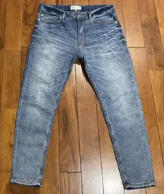 ダファーオブセントジョージ ストレッチ アンクルテーパードデニムパンツ サイズM