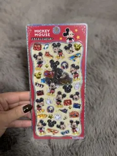 正規品　プチドロップステッカー　ミッキー