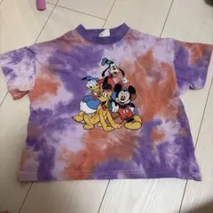 Disney baby タイダイ柄 Tシャツ 95cmのサムネイル