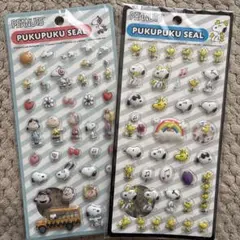 PEANUTS PUKUPUKU SEAL 2シートセット