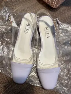 モードエジャコモ　パンプス　ローヒールのサムネイル