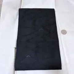 夏名古屋帯 絽 紗 黒 地紋 幾何学柄 涼しげ 軽やか 盛夏用