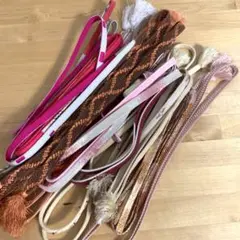 u*7様 B161⭐️正絹　帯締め　夏用など　リメイク　おまとめ　13点