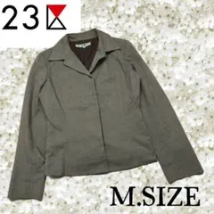 o66〚23区〛テーラードジャケット ブラウン Mサイズのサムネイル