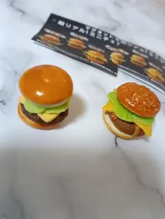 マグネットで繋がる超リアル！ミニチュアハンバーガー