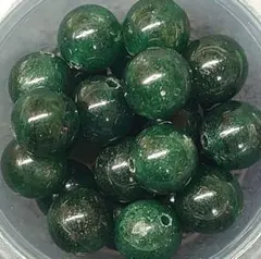 C54　セール商品　濃色　天然グリーンアベンチュリン　8.5ミリ