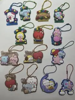BTS BT21 グミ ラバーマスコット コンプリート