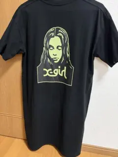 ☆Xgirl☆CHECKERED FACE TEE DRESS☆