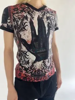 ジャンポールゴルチエ】デビルハンド(手形)プリント Tシャツ【希少