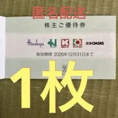 最新版 H2Oリテイリング 阪急・阪神百貨店 株主優待券5枚 - メルカリ