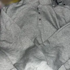 DAZY グレー ポロシャツ 長袖