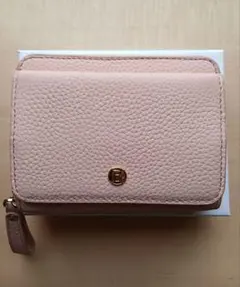 BARCOS GLウォレット 蛇腹式財布＜ポンテ ピッコラ＞ 二つ折り財布ピンク