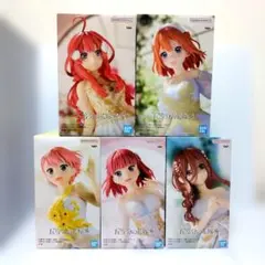 五等分の花嫁 アニメ原画展ver フィギュア5体