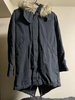 ユニクロ×KM 森下公則 モッズコート S ブラック 極美品