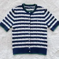 Polo by Ralph Lauren 半袖カーディガン M ネイビー