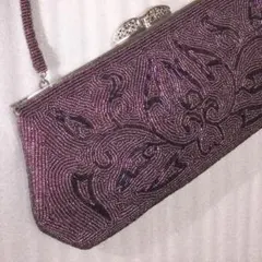 訳あり 総ビーズバッグ 昭和レトロ ヴィンテージ