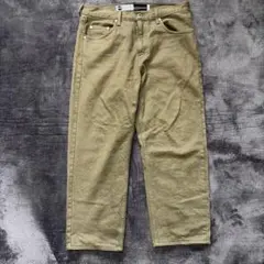 リーバイス　シルバータブ　ジーンズ　ルーズフィット　オリーブ　30インチ