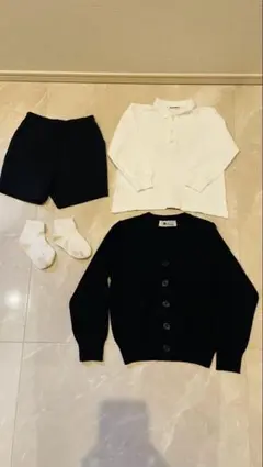 ファミリア ポロシャツ ミキハウス ハーフパンツ カーディガン 幼稚園受験