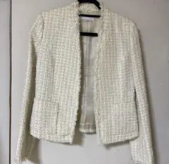 ツイード テーラードジャケット