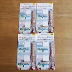 ナガシマスパーランド　パスポート券　4枚セットのサムネイル
