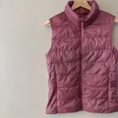 UNIQLO ユニクロ ウルトラライトダウン ベスト ワインレッド Lサイズ