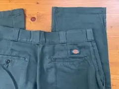 Dickies メンズ チノパン 32×30 ダークグリーン