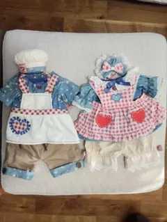 キャンディーブッピー/新品未使用可愛い犬服 水色/バレッタ付き - メルカリ