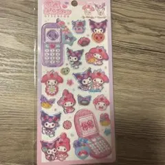 マイメロクロミ　シール　サンリオ　平成はっぴーふぉん