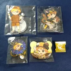 鬼滅の刃 我妻善逸 アクリルスタンド 花火 ハロウィン くま缶バッジ ピンズ