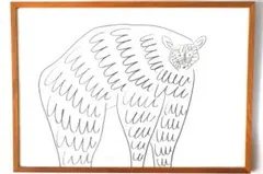 山口一郎　チューリップ　原画　鉛筆描き　スケッチ 定番品】 山口一郎 「neoflower チューリップ」｜ポスター｜IDEE