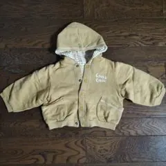 chou chou フード付きトレーナー 80　イエロー