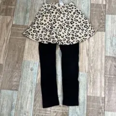 mikky様専用⭐︎devirock ヒョウ柄スカッツ 120cm