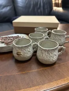 【新品】陶器カップセット