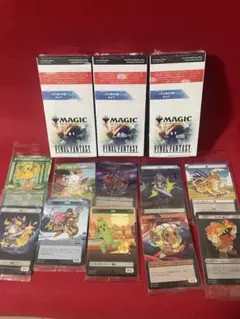 マジック：ザ・ギャザリング ファイナルファンタジー 3BOX +特典コンプ付き！
