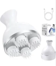 電動頭皮ブラシ 頭皮ブラシ 頭皮ケア 防水 3D振動 ヘッドスパ 頭皮エステ