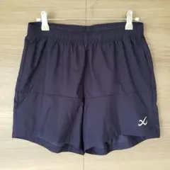 【L】CW-X ネイビー ショートパンツ ランニングパンツ レディース