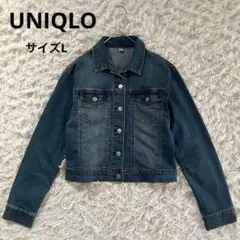 ユニクロ UNIQLO UJ デニムジャケット Gジャン ブルー サイズL