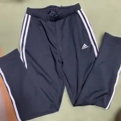 adidas ジャージ　パンツ　S 黒