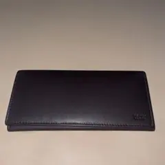 革製長財布 ブラウン