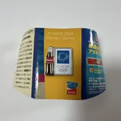 Coca-Cola ATHENS 2004 オリンピック ピンバッジのサムネイル