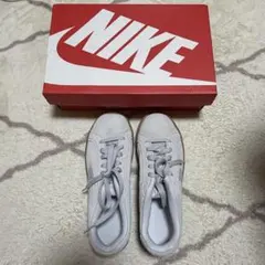 NIKE×LOOPWHEELERスエット生地スニーカーグレー25．5cm - メルカリ