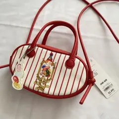 新品 タグ付き GU ハリーポッター ミニバッグ レッド 百味ビーンズ