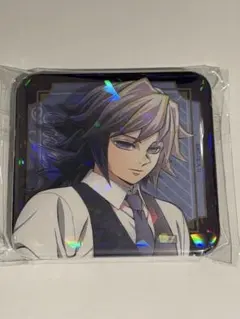 鬼滅の刃 MOCKTAIL BAR グリッター缶バッジ 冨岡義勇