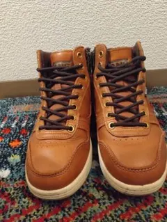 VANSv2552zworkerbee ハイカットスニーカーメンズ25.5cm