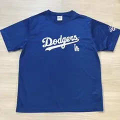 美品♡ドジャース　メンズTシャツ　ブルーのサムネイル