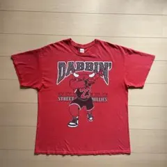90s シカゴブルズ ヴィンテージTシャツ レッド DABBIN