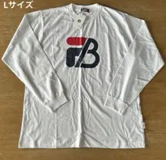 FILA×BE:FIRST コラボ 長袖Tシャツ ホワイト Lサイズのサムネイル