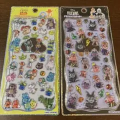 【国内正規品】プチドロップステッカー　トイストーリー ヴィランズ 2枚セット