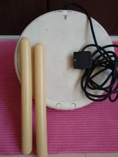 プレイステーション2用ソフト12個と外付け太鼓