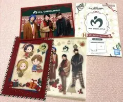 ミセスグリーンアップル　ビジュアルシート３枚　一番くじ　レターセット